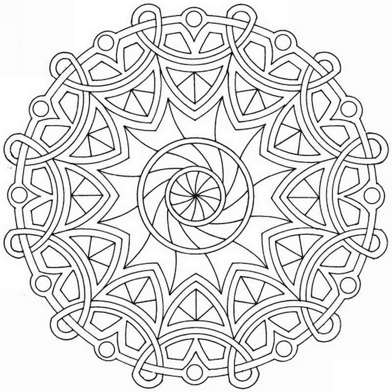 Mandalas Celtiques 23